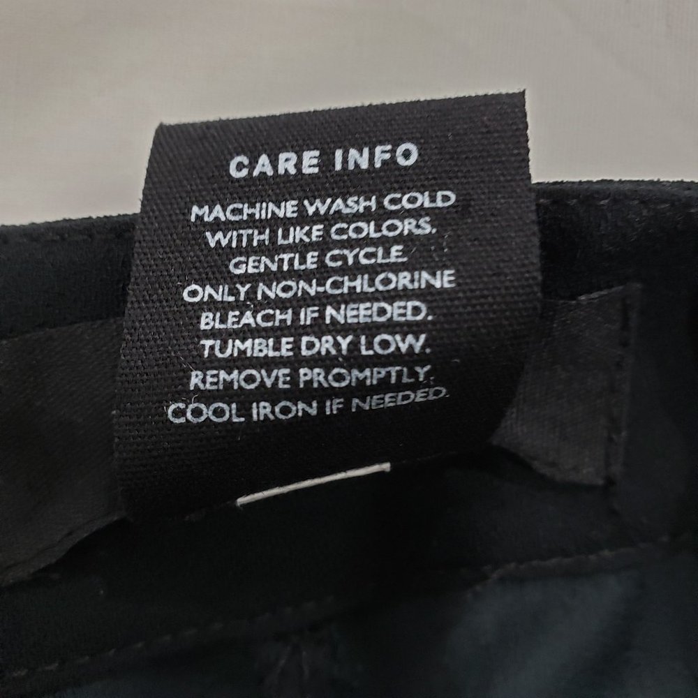 Whowhatwear Black Wrap Culottes Size 4 - Picture 5 of 10